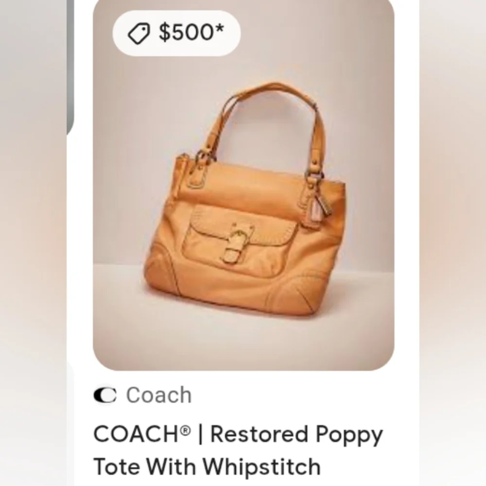 Coach nwt leather